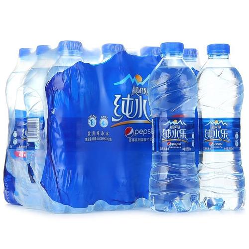 百事可乐纯水乐饮用水550ml*12瓶箱装 纯净解渴，整箱实惠