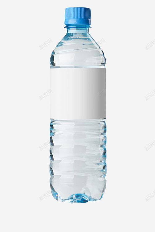 透明解渴带贴纸的塑料瓶饮用水实矿泉水纯净水自来水解渴贴纸透明解渴